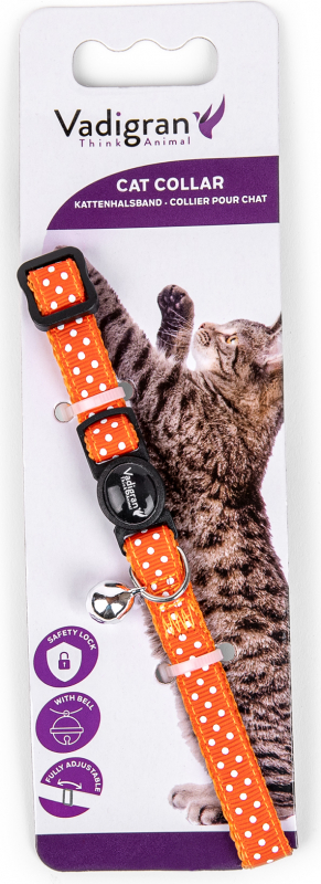 Gepunktetes Katzenhalsband – 2 Farben erhältlich