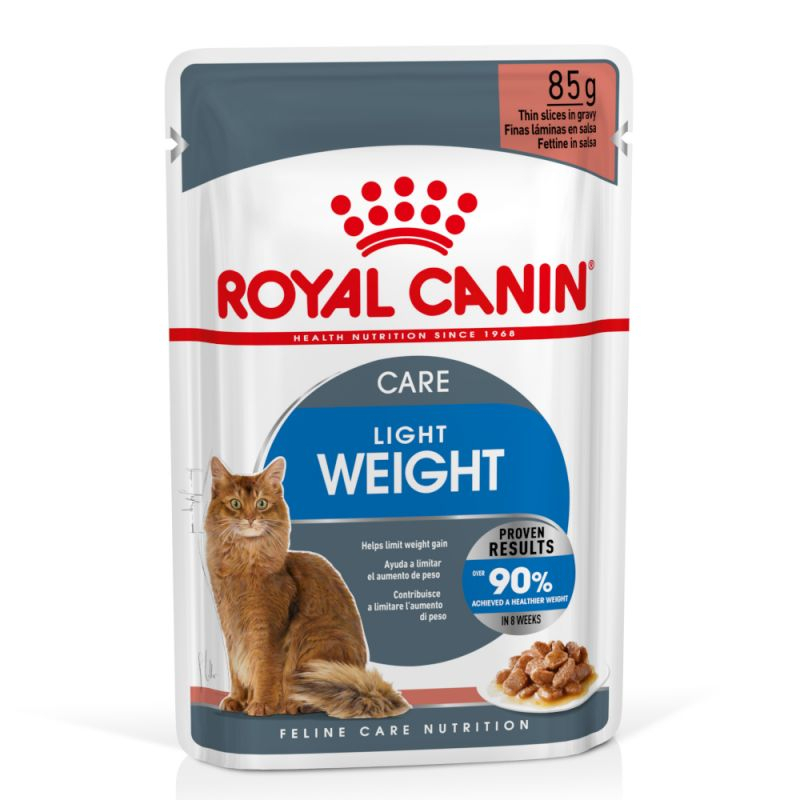 ROYAL CANIN Light húmeda en salsa gatos adultos