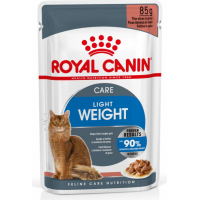 ROYAL CANIN Ultra Light Comida húmeda en salsa para gatos adultos