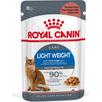 ROYAL CANIN Ultra Light Comida húmeda en salsa para gatos adultos
