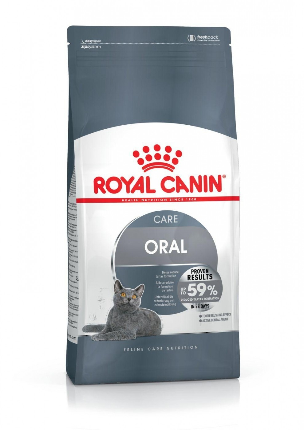 ROYAL CANIN Oral Care - Ração seca para gato adulto sensível