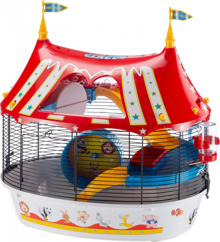 Käfig für kleine Nagetiere - 49,5 cm - Circus Fun