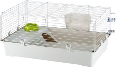 Cage pour Lapin et Cochon d'Inde - 95 cm - Ferplast Rabbit 100 