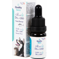 CBD Olie 5% voor honden en katten QUALITY SENS
