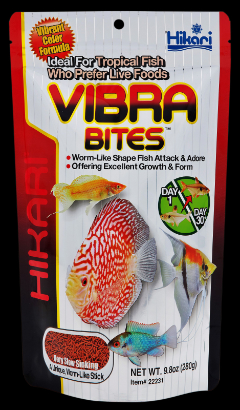 Nourriture pour poissons Hikari Vibra Bites (3 conditionnements)