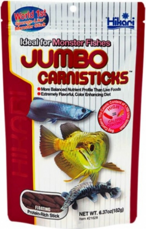Nourriture pour poissons carnivores XL, Hikari Jumbo Carnisticks