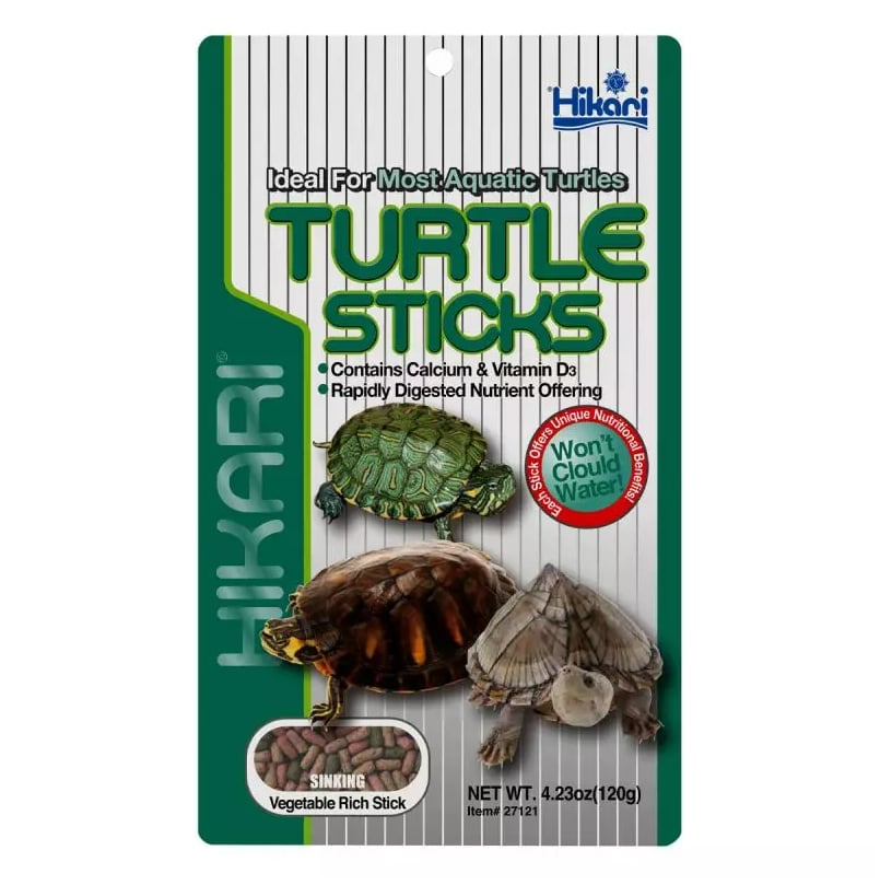 Hikari Turtle Sticks comida para tortugas acuáticas