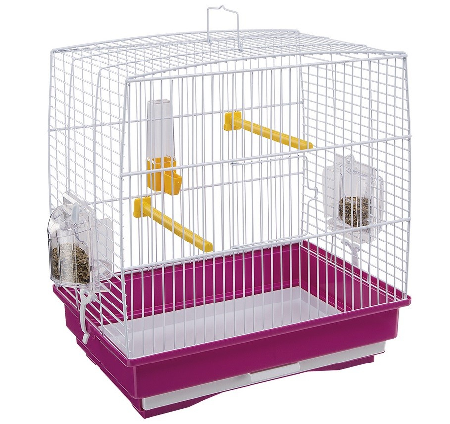 Cage pour oiseaux Rekord - Coloris Aléatoire - H37 cm