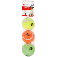 DIVISTAR Balles de tennis pour chien – 24 cm Balle de tennis géante à  mâcher pour animal domestique – Grande balle de tennis gonflable signature  Mega