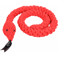 Strapazierfähiges Hundespielzeug Schlange aus gewebter Baumwolle
