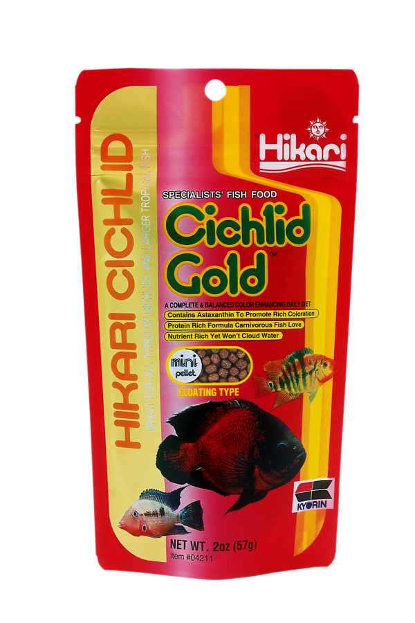 Nutrição para Ciclídeos Hikari Cichlid Gold Mini