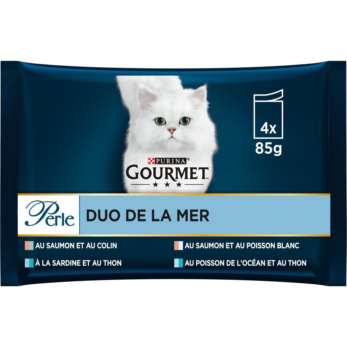 Lot Gourmet Perle 26 x 85 g pour chat