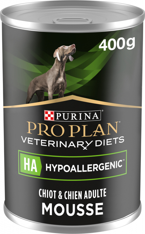 Purina Pro Plan Veterinary Diets HA Hypoallergenic pâtée pour chiot et chien adulte