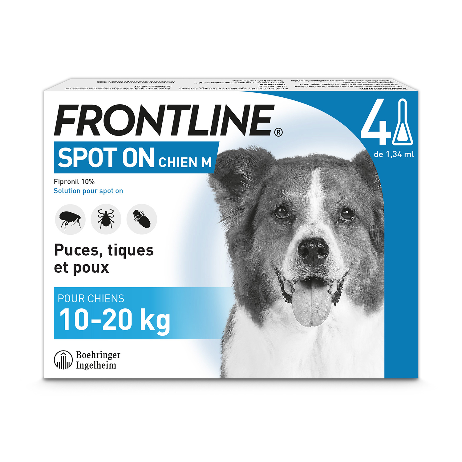 Frontline Anti-Parasiten Spot on für Hunde von 2 - 10kg