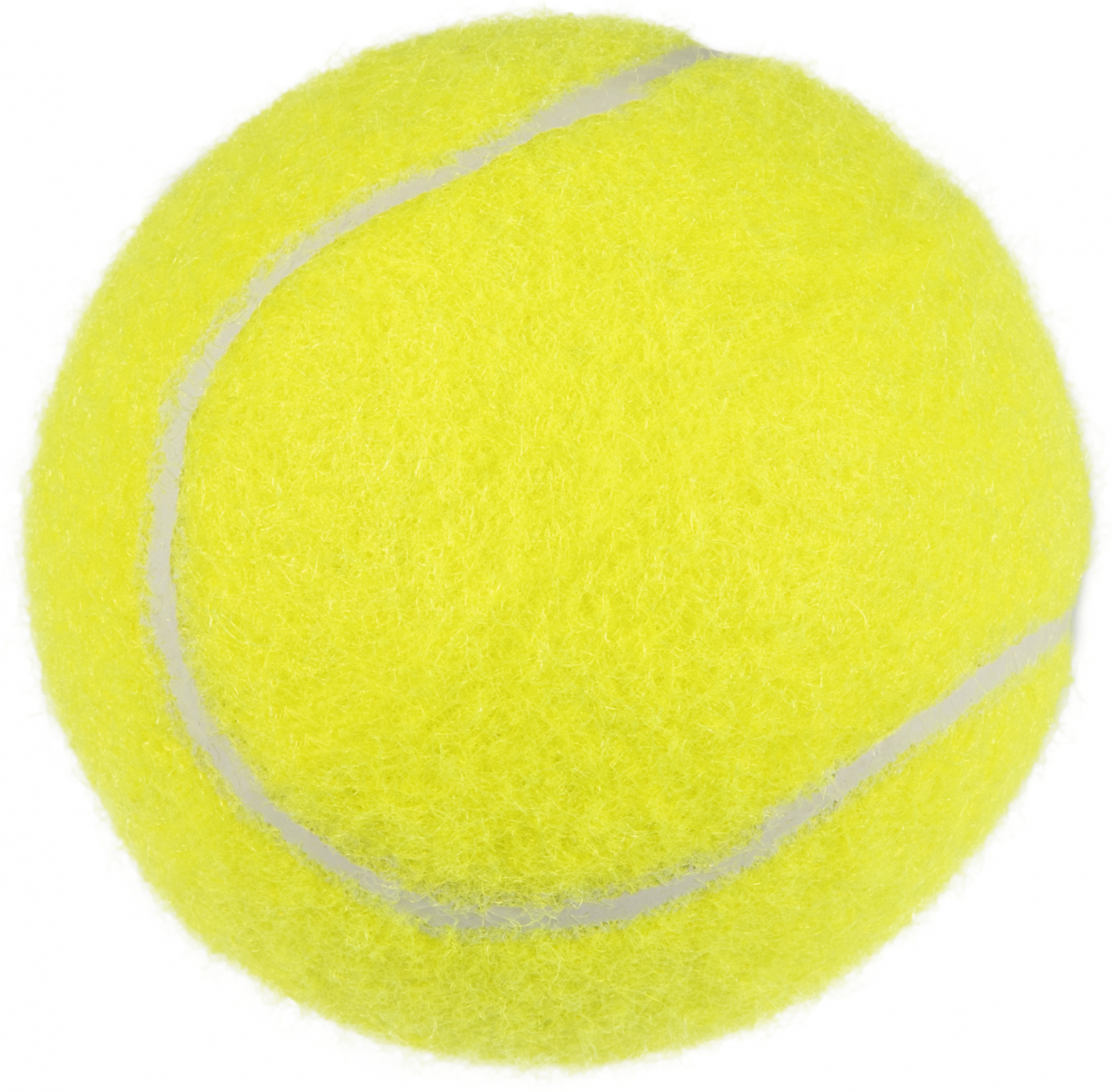 Tennisbal zonder glasvezel