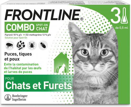vertel het me professioneel Waarnemen FRONTLINE COMBO pipetten voor katten