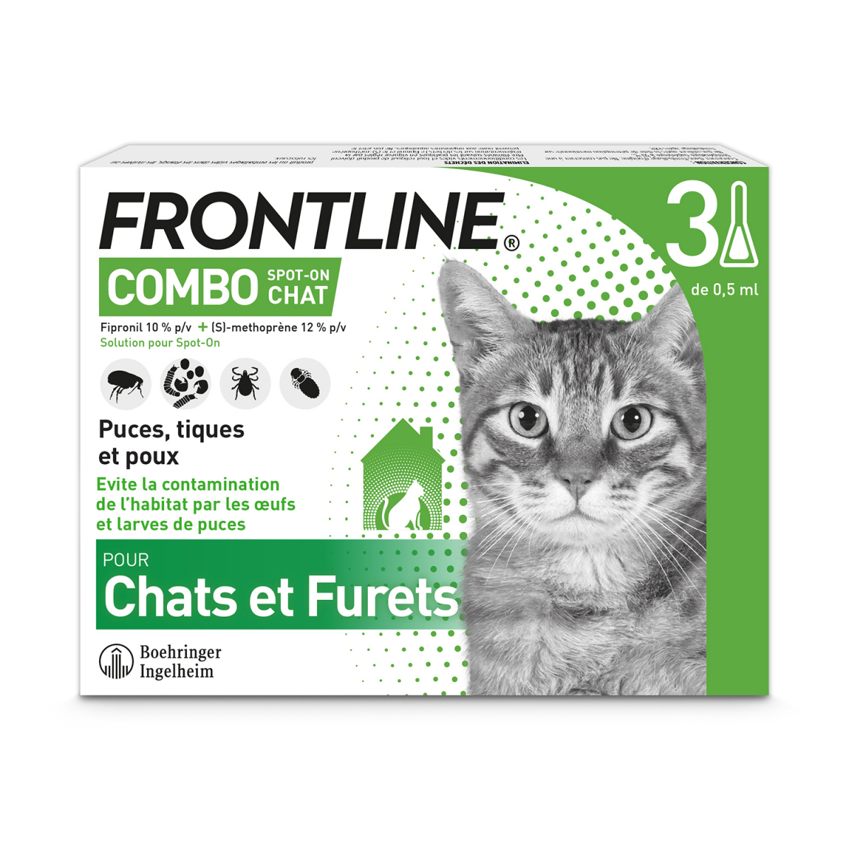 vertel het me professioneel Waarnemen FRONTLINE COMBO pipetten voor katten