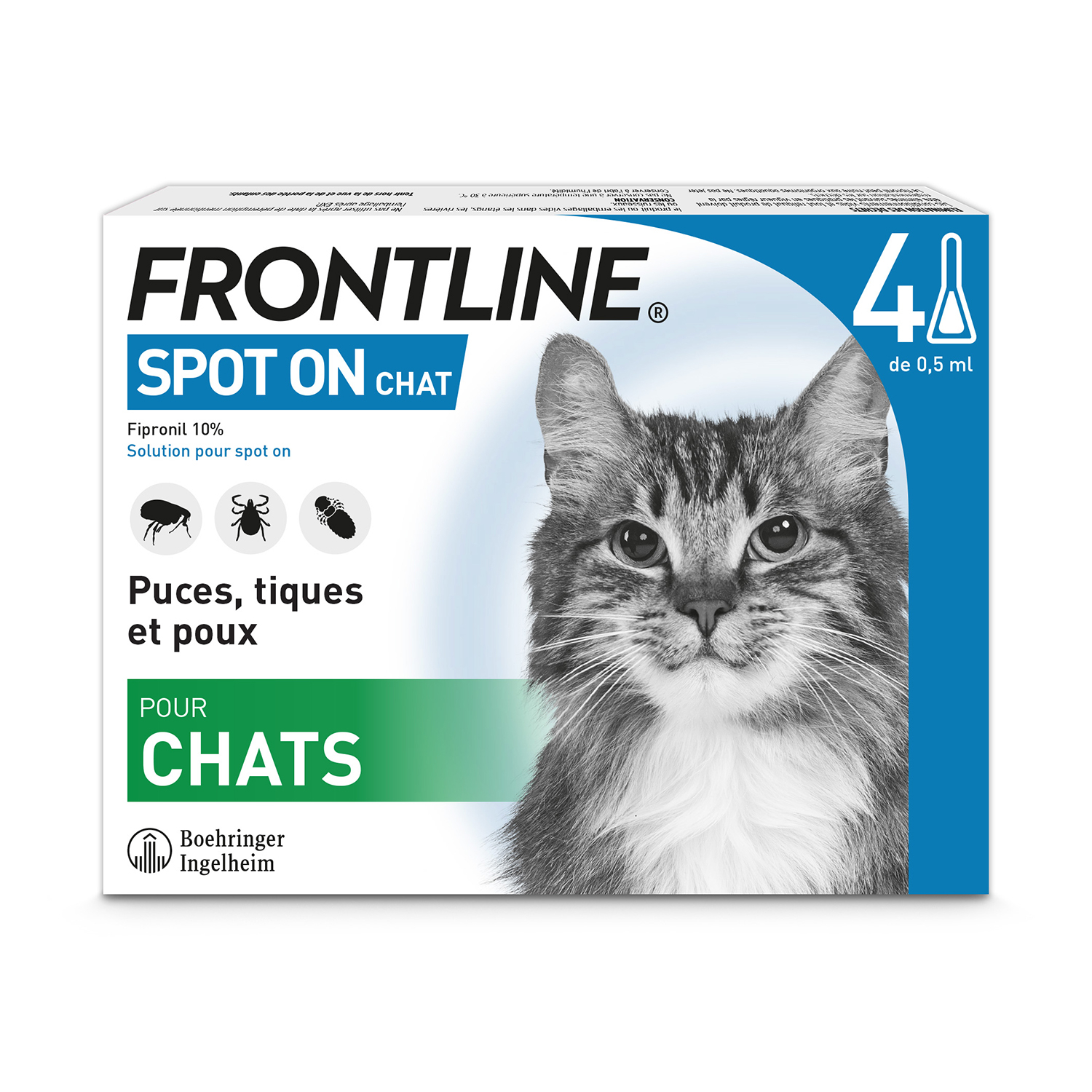 FRONTLINE Spot-On Pipetten voor katten
