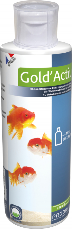 Gold'Activ Conditionneur d'eau pour poissons rouges