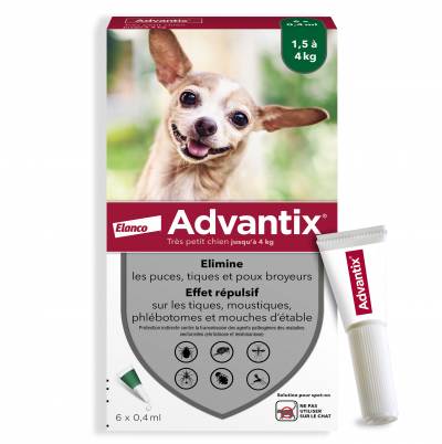 ADVANTIX Pipetas antiparasitarias para perros