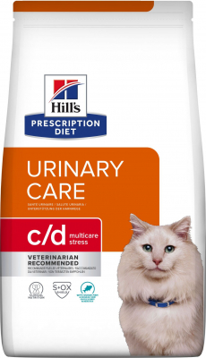 HILL'S Prescription Diet Feline C/D Urinary Stress Multicare au Poisson pour chat adulte