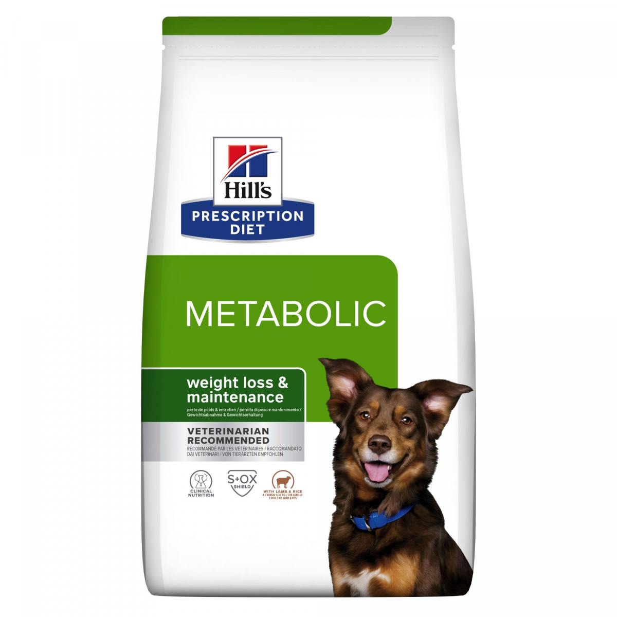 HILL'S Prescription Diet Metabolic Agneau et riz pour chien adulte