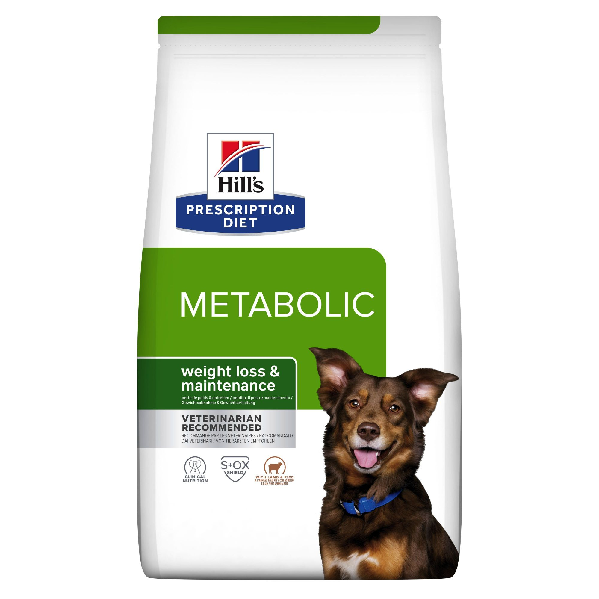 HILL'S Prescription Diet Metabolic Cordeiro e arroz para cão adulto