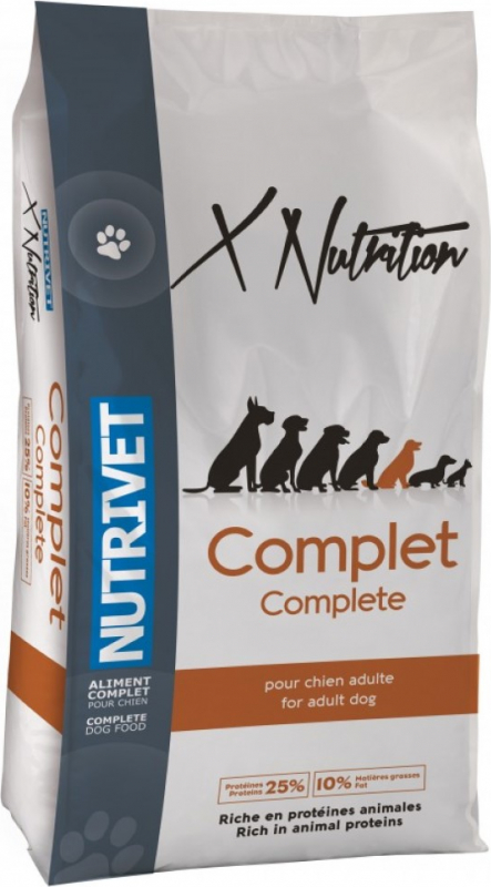 NUTRIVET X nutrition complet 25/10 para perros