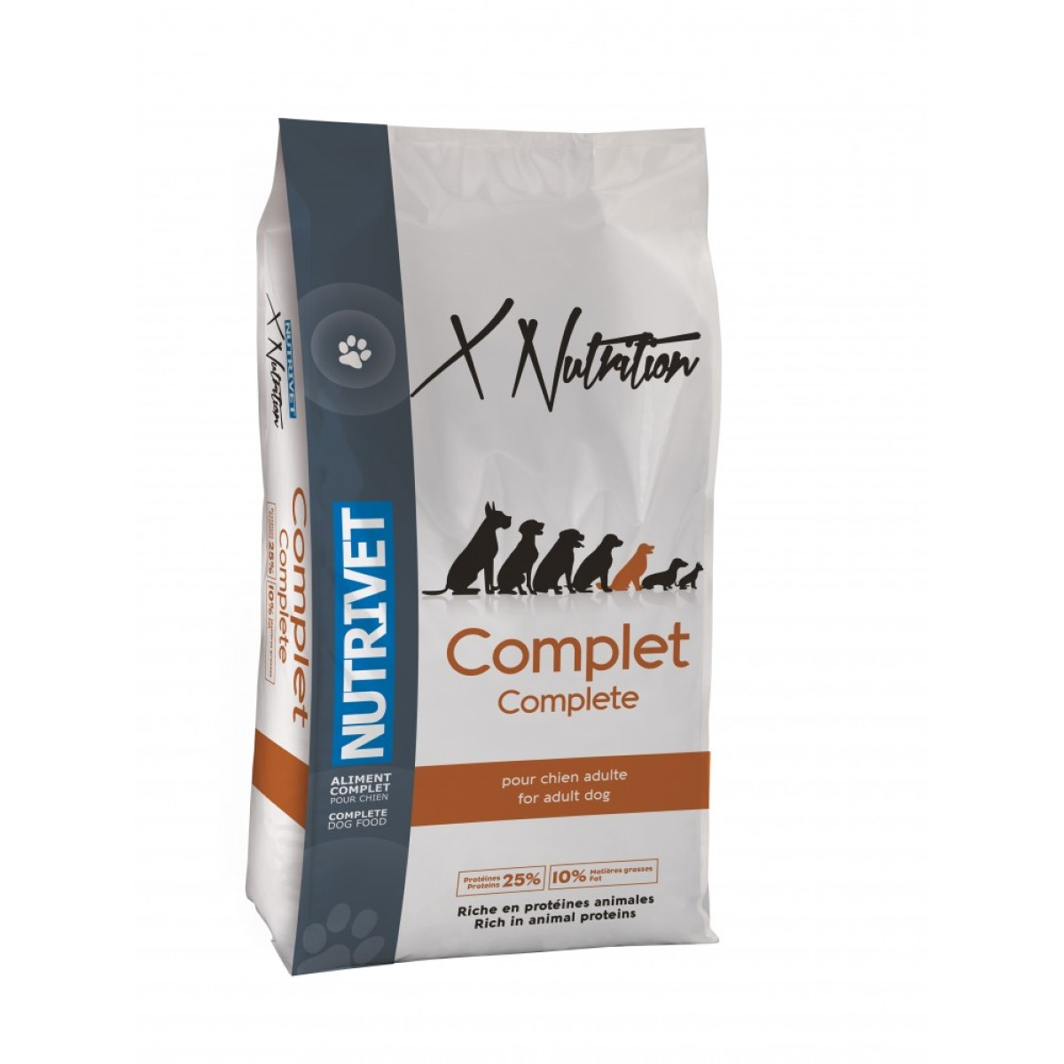 NUTRIVET Xnutrition Complete 25/10 für Hunde