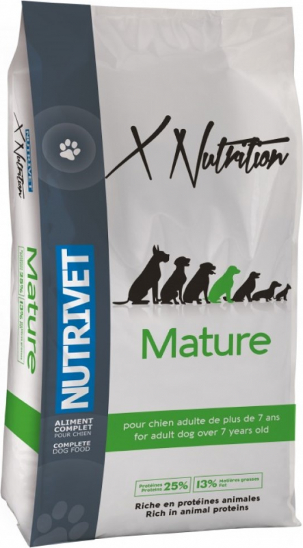 NUTRIVET Xnutrition mature 25/13 pour chien