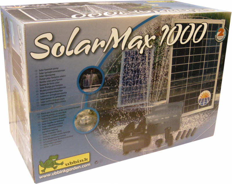 Ubbink Bomba solar para estanque Solarmax 600 y 1000
