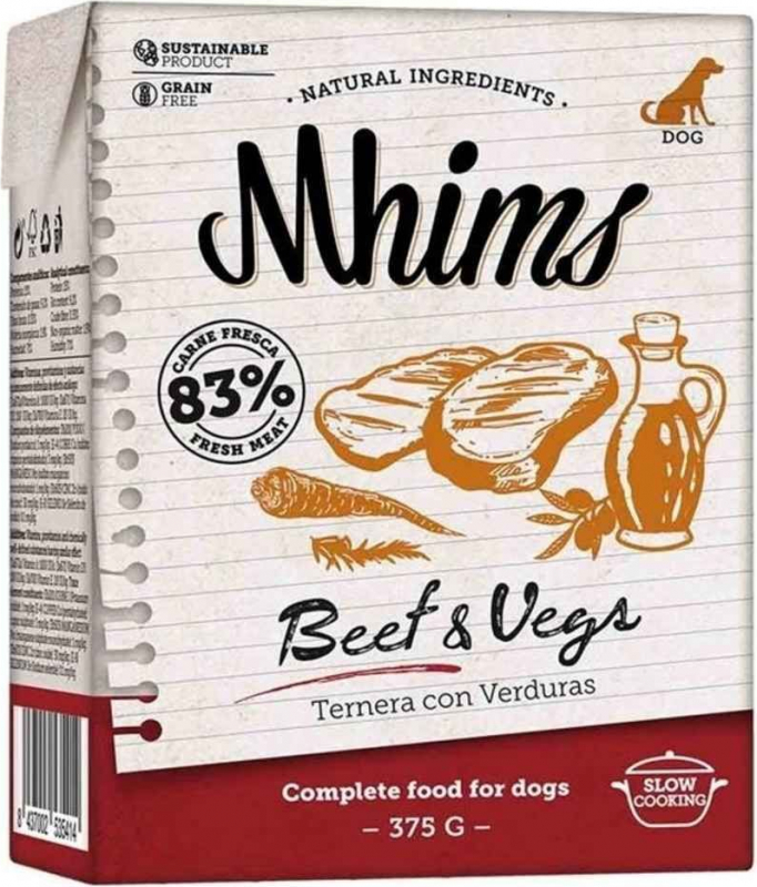 MHIMS Beef & Vegs para cão