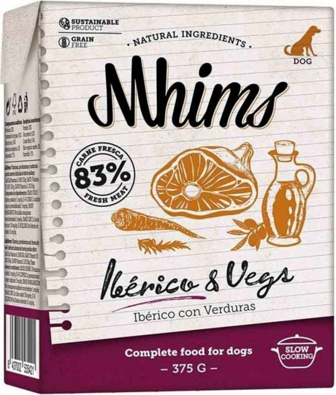 MHIMS Ibérico & Vegs Ibérico con Verduras para Perros