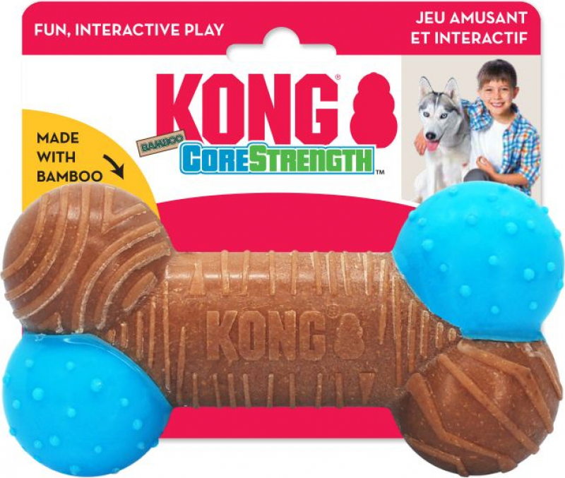 KONG Brinquedo para cão Corestrength Bamboo Bone