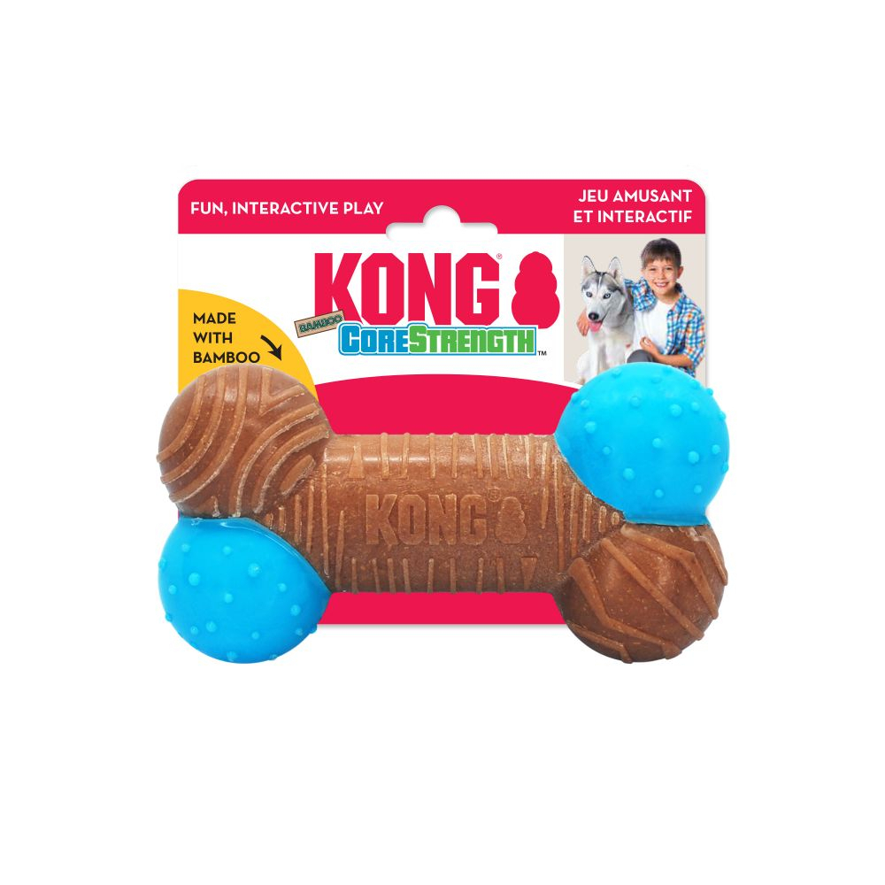 KONG Brinquedo para cão Corestrength Bamboo Bone