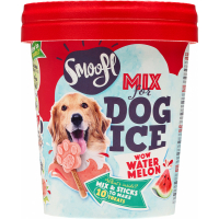 Smoofl Mélange pour glace pour chien adulte - Pastèque
