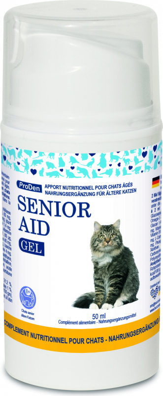 PRODEN NUTRISCIENCE SeniorAid Gel suplemento para gatos mayores