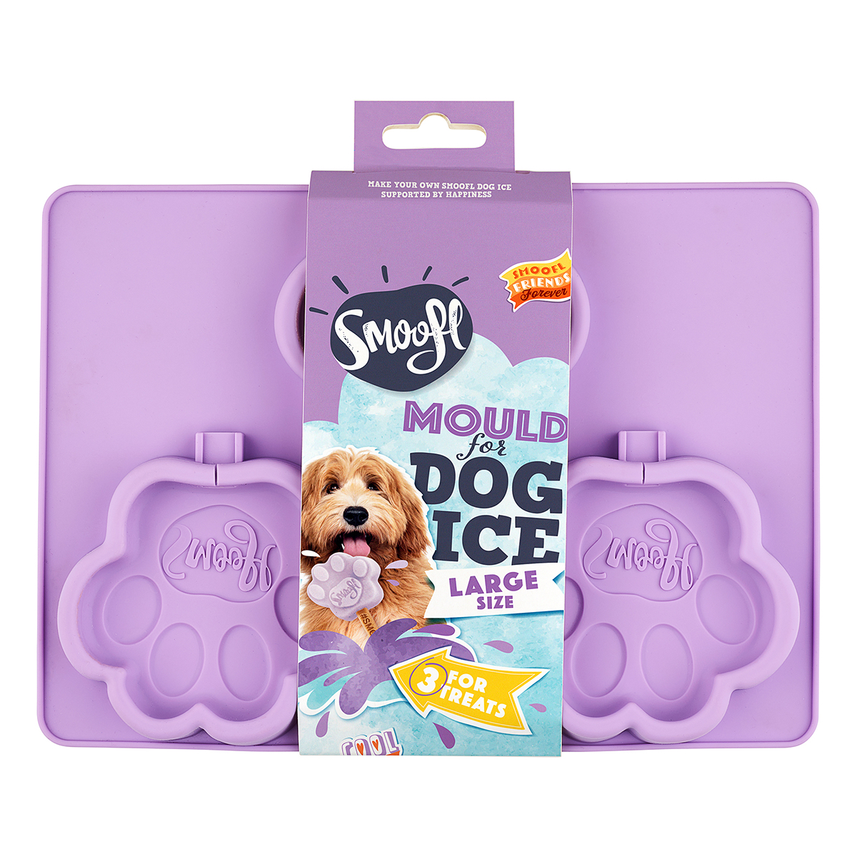 Smoofl Eisform für Hunde – Large