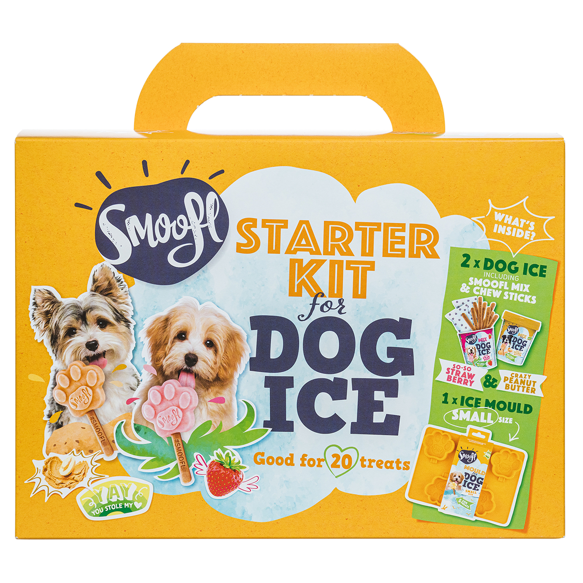 Smoofl Starter Kit Eis für Hunde - Small