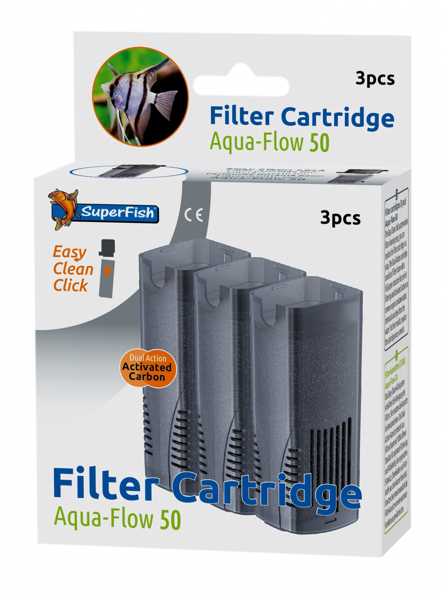 Filter cartridge voor Aqua Flow SuperFish
