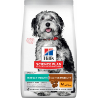 Hill's Science Plan PERFECT WEIGHT & ACTIVE MOBILITY Perros Adultos Medianos con Pollo