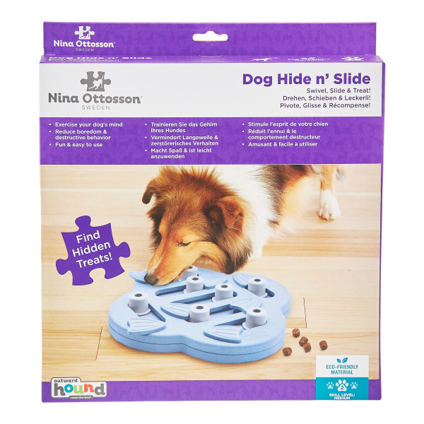Brinquedo educativo para cão Hide'N Slide - Niveau 2