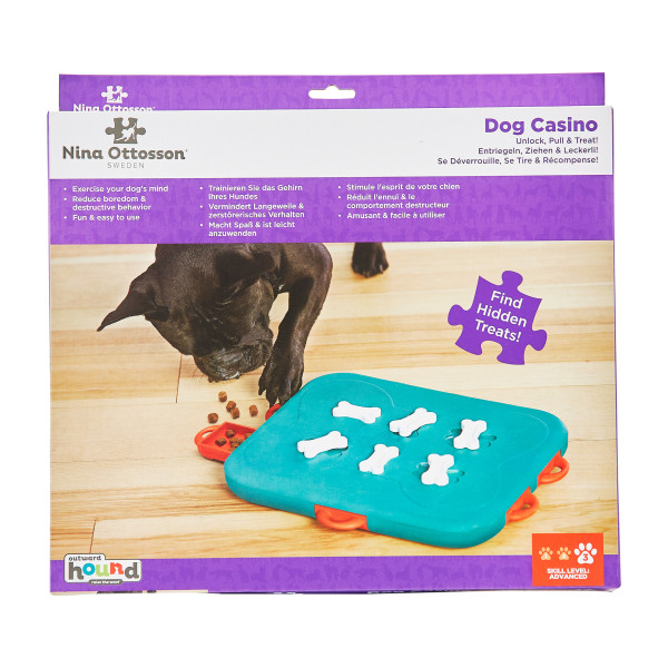 Brinquedo educativo para cão Dog Casino - Nível 3
