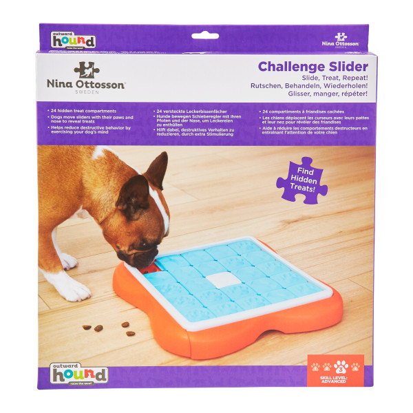 Juego de inteligencia para perros Challenge Slider - Nivel 3