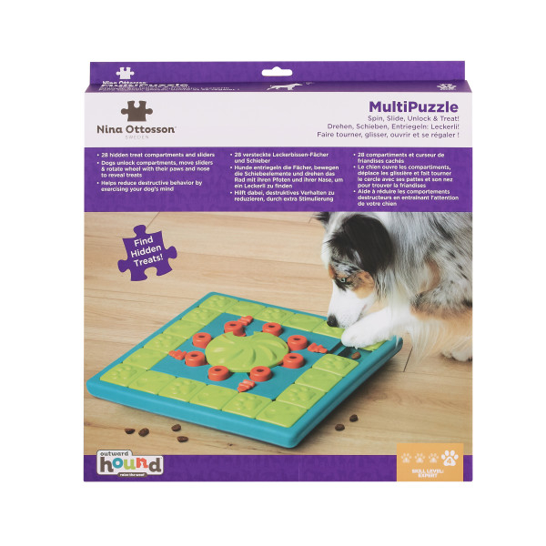 Brinquedo educativo para cão MultiPuzzle - Niveau 4