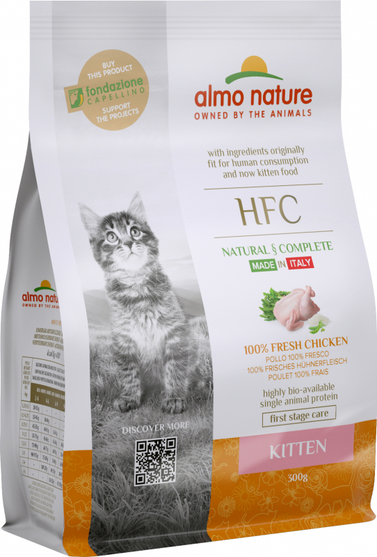 ALMO NATURE HFC Kitten para gatitos con pollo fresco