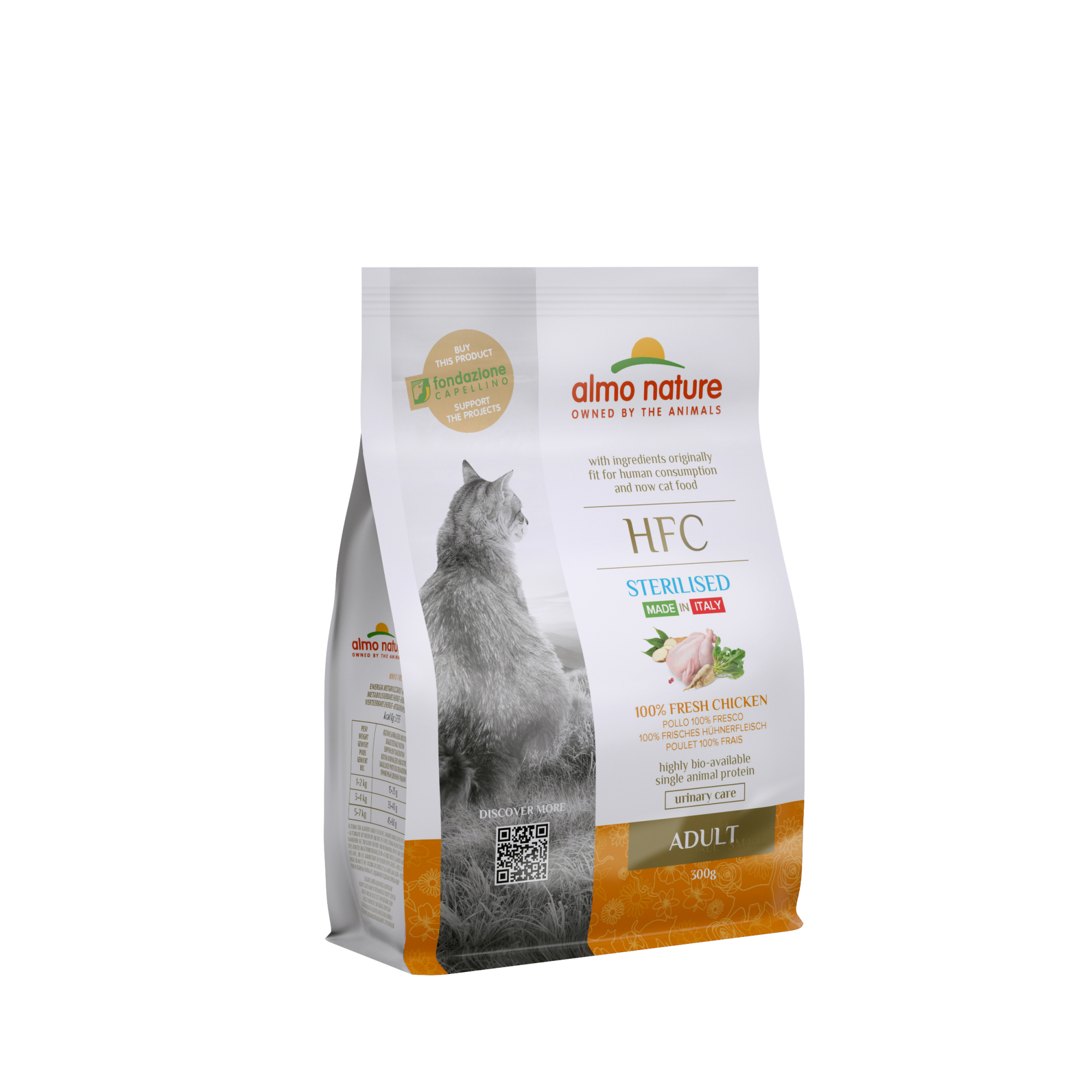 ALMO NATURE HFC Adult Sterilised mit Huhn für sterilisierte Katzen