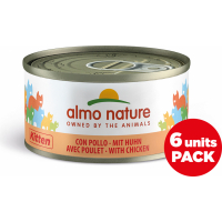 ALMO NATURE Multipack LEGEND Kitten pour chaton 6x70g