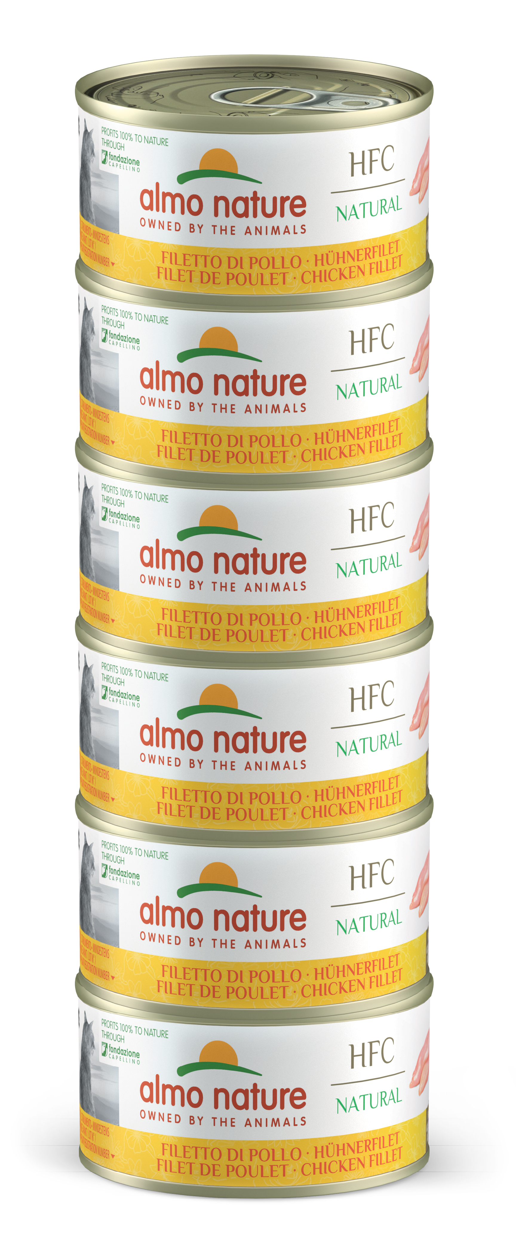 ALMO NATURE HFC pour chat 6x70g