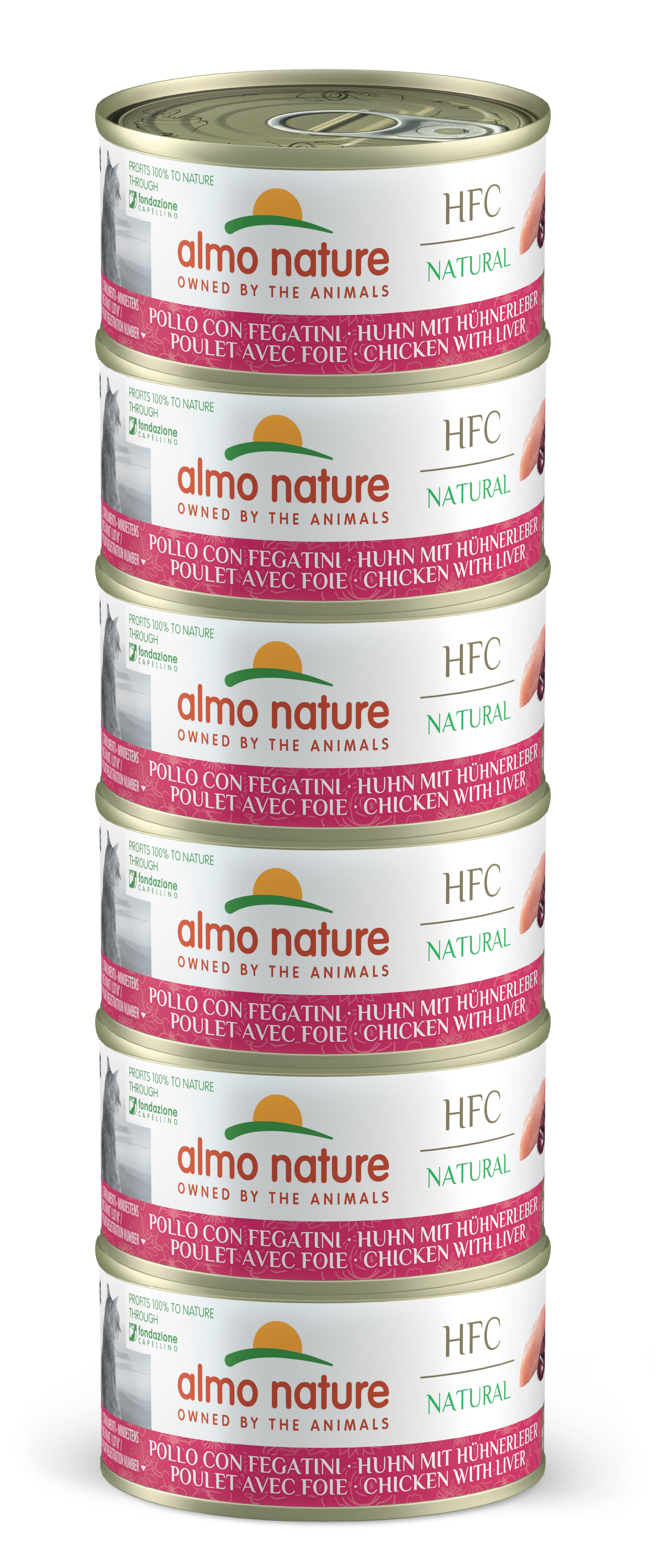 ALMO NATURE HFC pour chat 6x70g